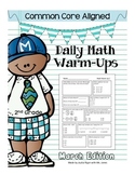 Common Core Daily Math Warm Ups - 2nd Grade March