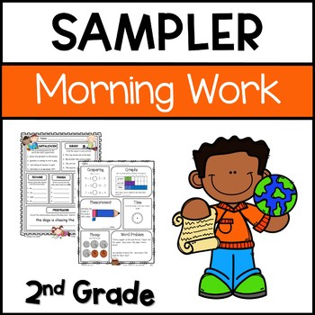 morning work freebie for 2nd grade by shelly sitz tpt