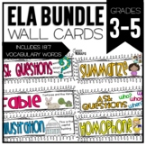 Common Core ELA Cards 3-5 Bundle