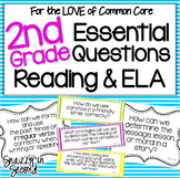 Reading & ELA Essential Questions for 2nd Grade {Common Core}