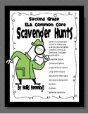 Common Core ELA Scavenger Hunts for Second Grade