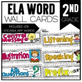 2nd Grade ELA Word Wall - Vocabulary Cards
