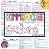 Common Core ELA and MATH Galore 3rd Grade Checklist