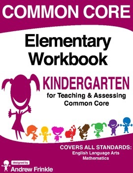 Preview of Common Core - Elementary Workbook - Kindergarten - Language Arts & Math