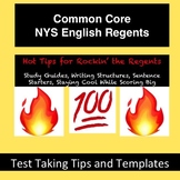 Common Core English Regents (NYS) Study Guide and Hot Tips Packet