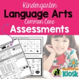 Kindergarten Assessments Language Arts Common Core