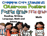 Common Core Fourth/Fifth Grade Special Request Posters {Me