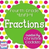 Fourth Grade Fractions Bundle