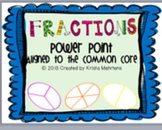 Common Core Fractions for 3rd Grade- Power Point Lessons