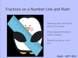 Common Core: Fractions on a Number Line Flip Chart