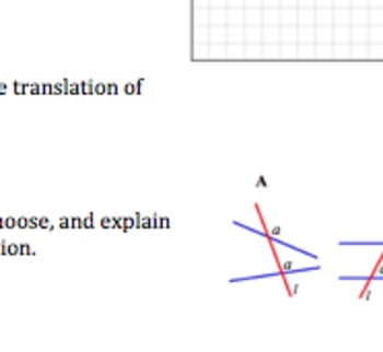 translations common core geometry homework