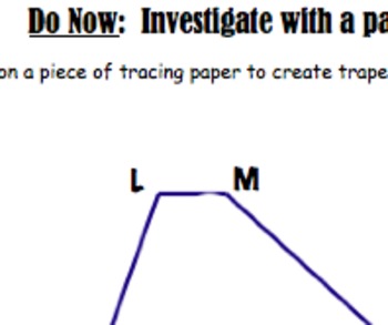 Preview of Common Core Geometry Practice & Activity (Rotations G.CO.3, G.CO.4, G.CO.5)