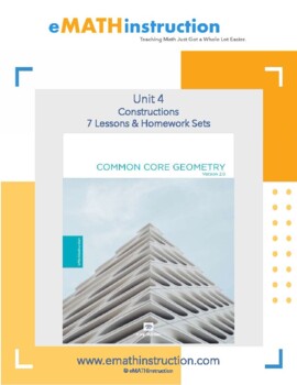 Preview of Common Core Geometry - Unit #4 Constructions