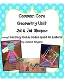Common Core Geometry Unit {starring Miss Poly Gon}