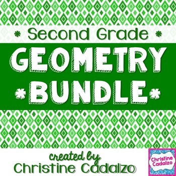 Preview of Second Grade Geometry Bundle