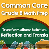Common Core Grade 8 Math Prep: Transformations- Rotation, Reflection and Transla