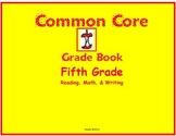 Common Core Grade Book for Fifth Grade