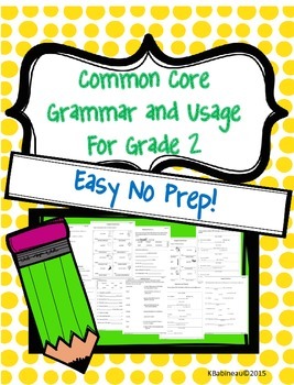 Preview of ELA Worksheets for 2nd graders