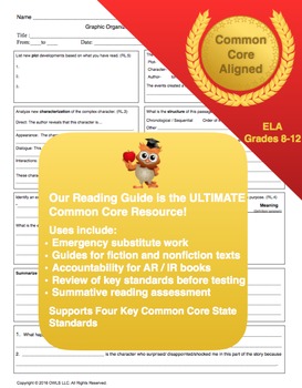 Preview of Common Core Guided Reading