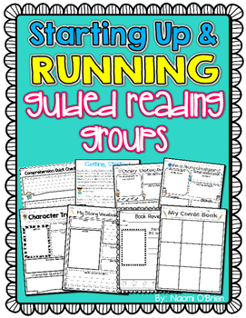 Preview of Guided Reading: Getting Started, How To's, Response Sheets, and Trifold