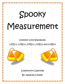 Preview of Common Core Halloween Measurement Activity