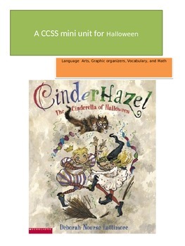Preview of Common Core Halloween fun with CinderHazel