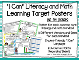 First Grade I Can Learning Target Posters