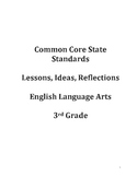 Common Core Ideas & Reflections Lesson Guide: 3rd Grade En