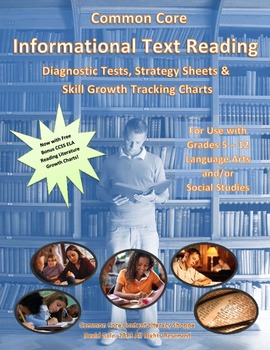 Preview of Common Core: Informational Reading Tools(Pre-Tests,Strategy Sheets,Skill Charts)