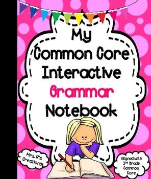 Preview of Common Core Interactive Grammar Notebook