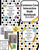 Common Core Interactive Math Notebook Bundle