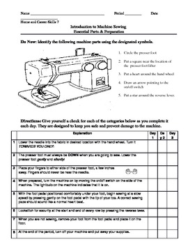 research paper about sewing machine