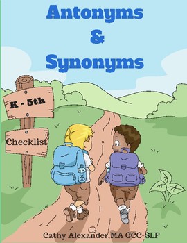 Preview of Common Core Antonyms and Synonyms