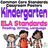 Common Core Kindergarten ELA Posters (I can...) Melonheadz