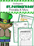 St. Patrick's Day Unit - Kindergarten - CCSS Aligned