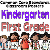 Common Core Kindergarten and First Grade Posters  Melonhea