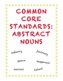 Common Core L.3.1c: Using Abstract Nouns