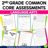Common Core Language Arts Assessments for 2nd Grade