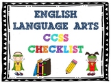 Common Core Language Arts Checklist Kindergarten