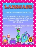 ELA Common Core Language Printables-3rd