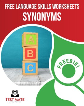 Preview of Synonyms (FREE Language Skills Worksheets)