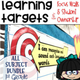 Common Core Learning Target All Subject BUNDLE 1st grade