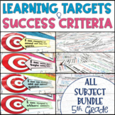 Common Core Learning Target & Success Criteria MEGA BUNDLE