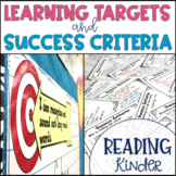Common Core Learning Target and Success Criteria BUNDLE fo