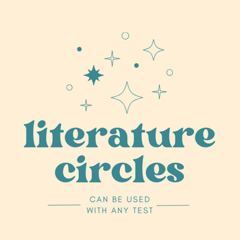 Preview of Literature Circles: Common core alligned FREE