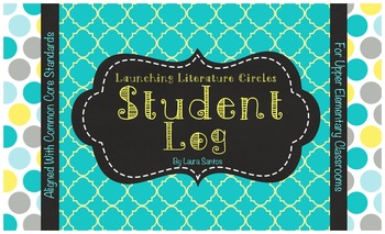 Preview of Common Core Literature Circles Student Log