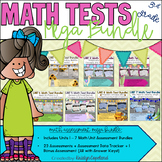 3rd Grade Math Assessment MEGA BUNDLE {7 Unit Bundles}
