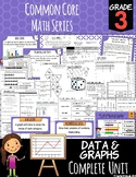 Common Core Math: 3rd Grade Data & Graphs Complete Set