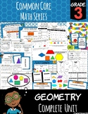 Common Core Math: 3rd Grade Geometry Complete Set