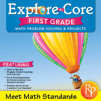 Preview of Common Core Math Activities for First Grade: Standards | Activities | Worksheets